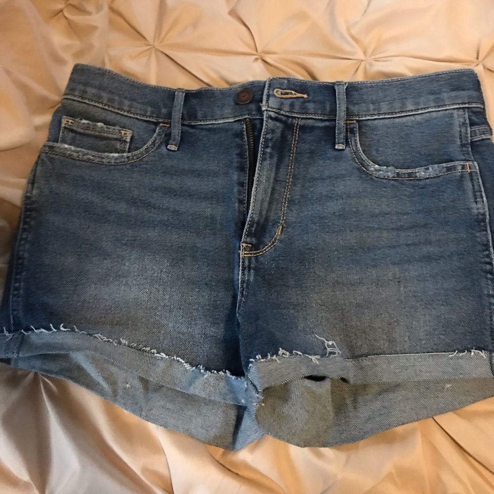 Hollister jean shorts